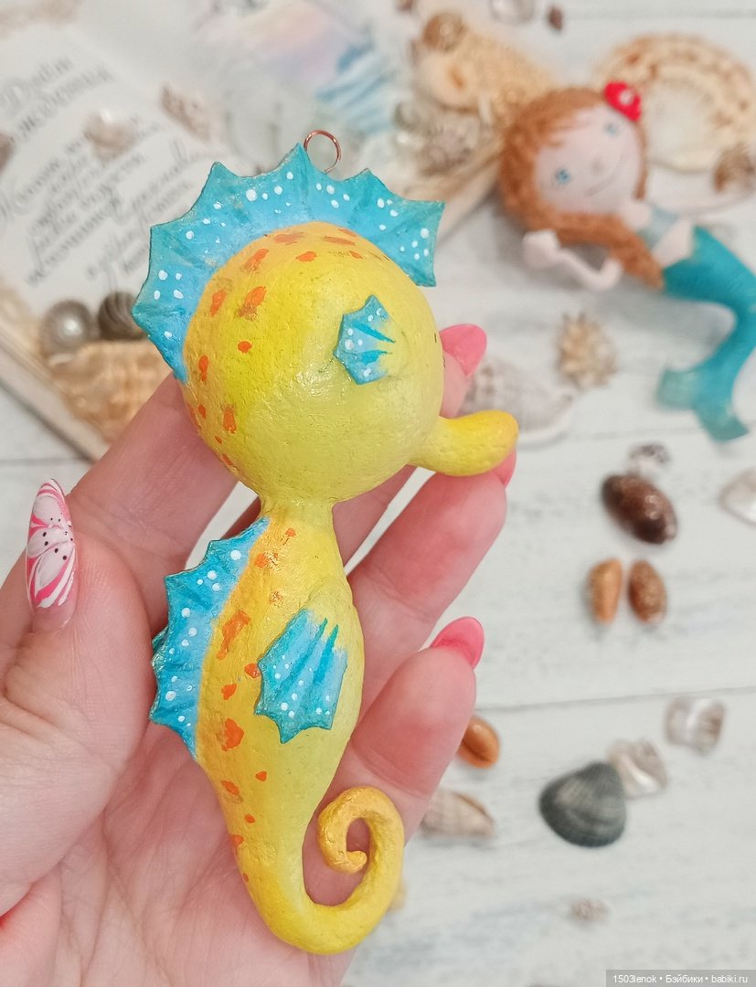 В глубинах океана — Лепка авторских игрушек и папье