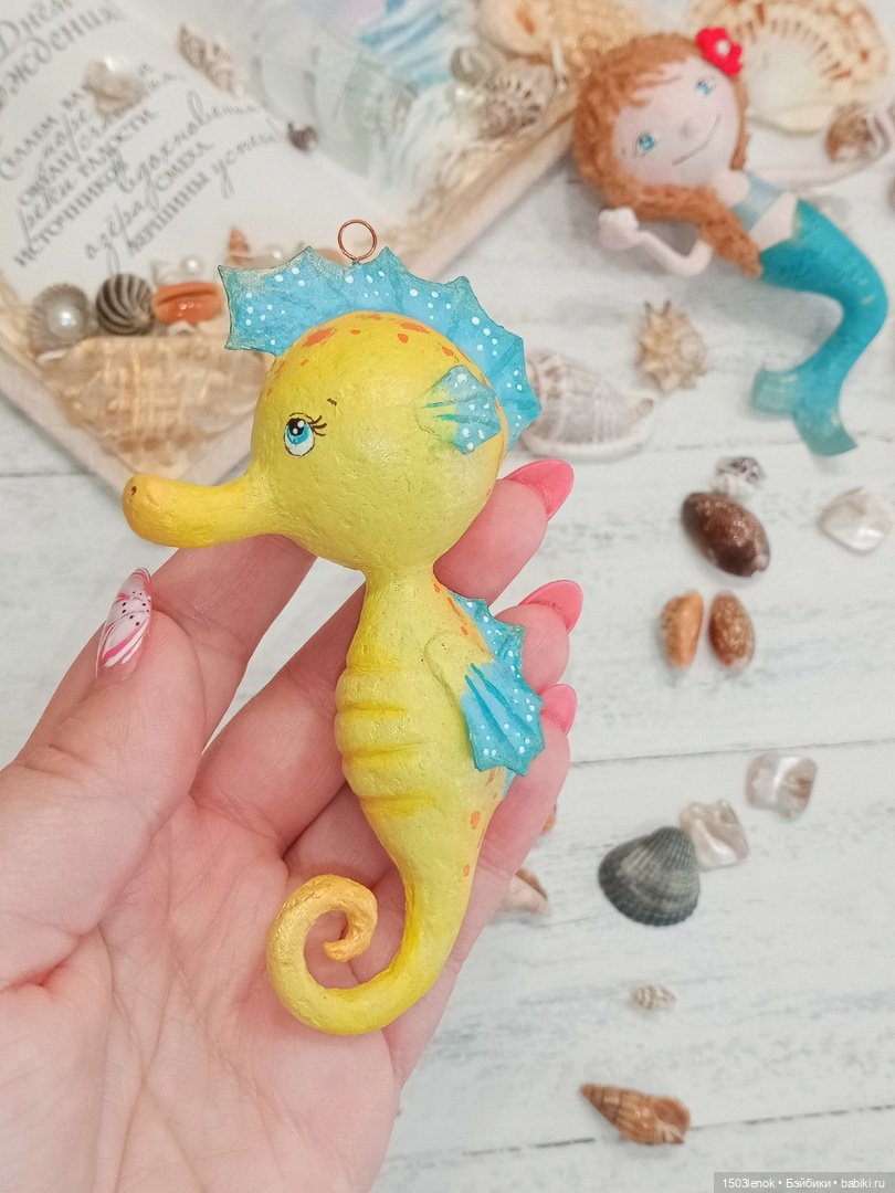 В глубинах океана — Лепка авторских игрушек и папье