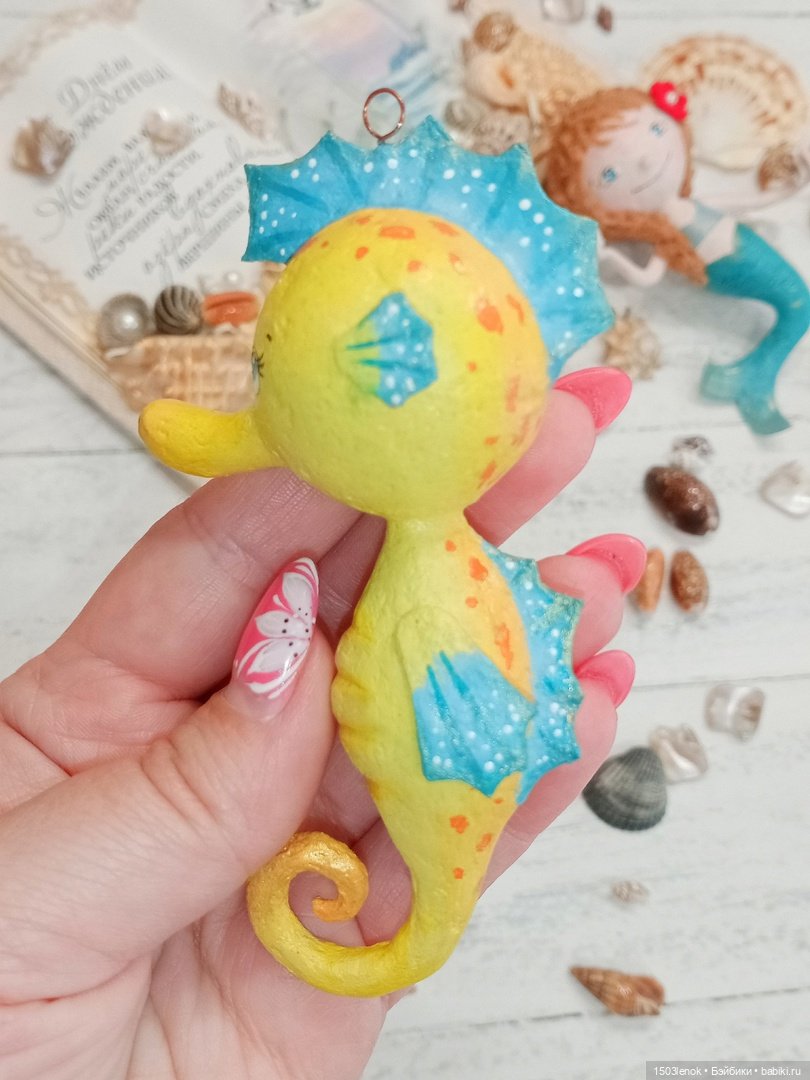 В глубинах океана — Лепка авторских игрушек и папье