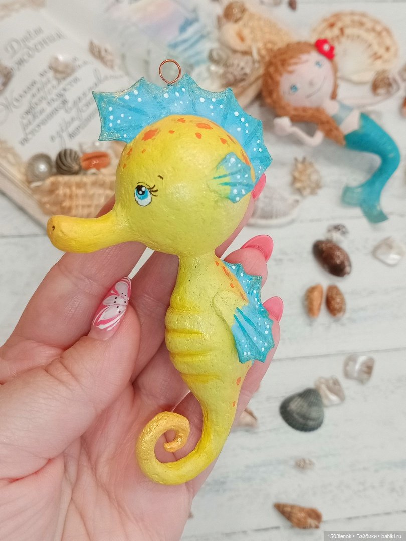 В глубинах океана — Лепка авторских игрушек и папье