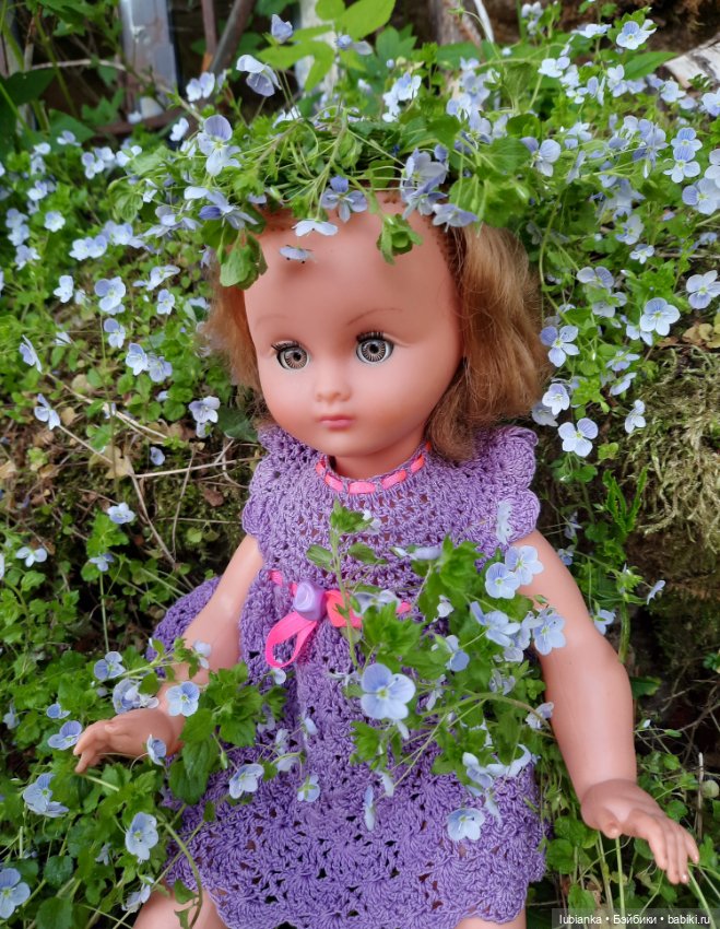 Милен тоже гуляет по саду🌸🍀🌞🌈🥰