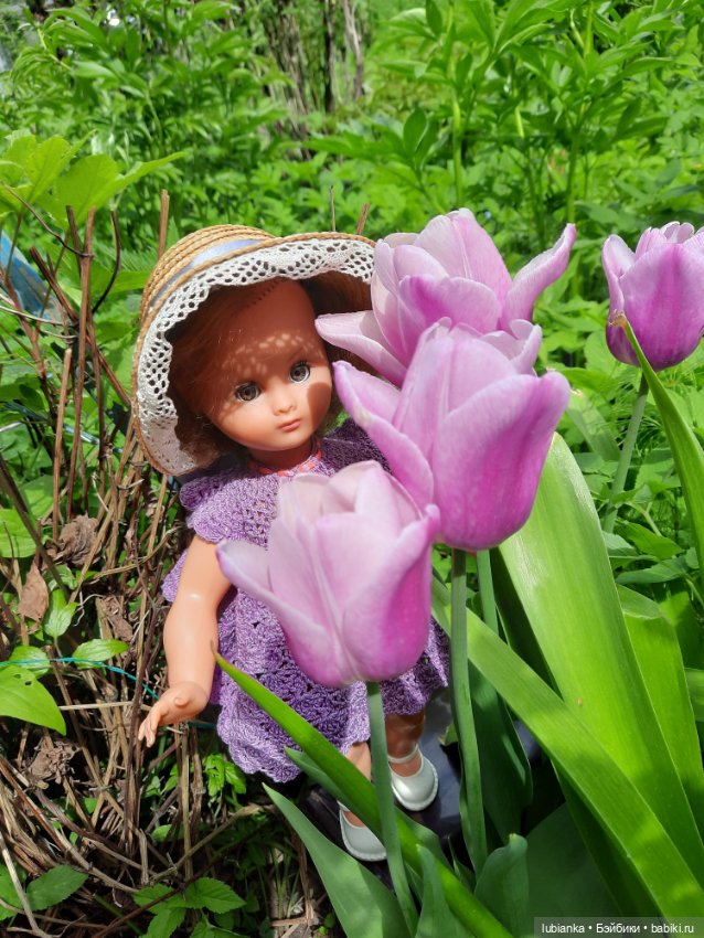 Милен тоже гуляет по саду🌸🍀🌞🌈🥰