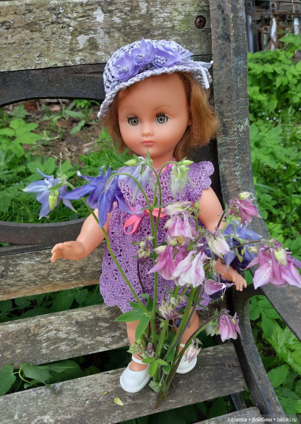 Милен тоже гуляет по саду🌸🍀🌞🌈🥰