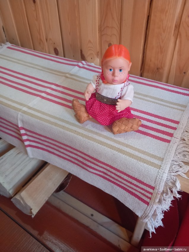 Как Серафима баню топила — Российские куклы Весна