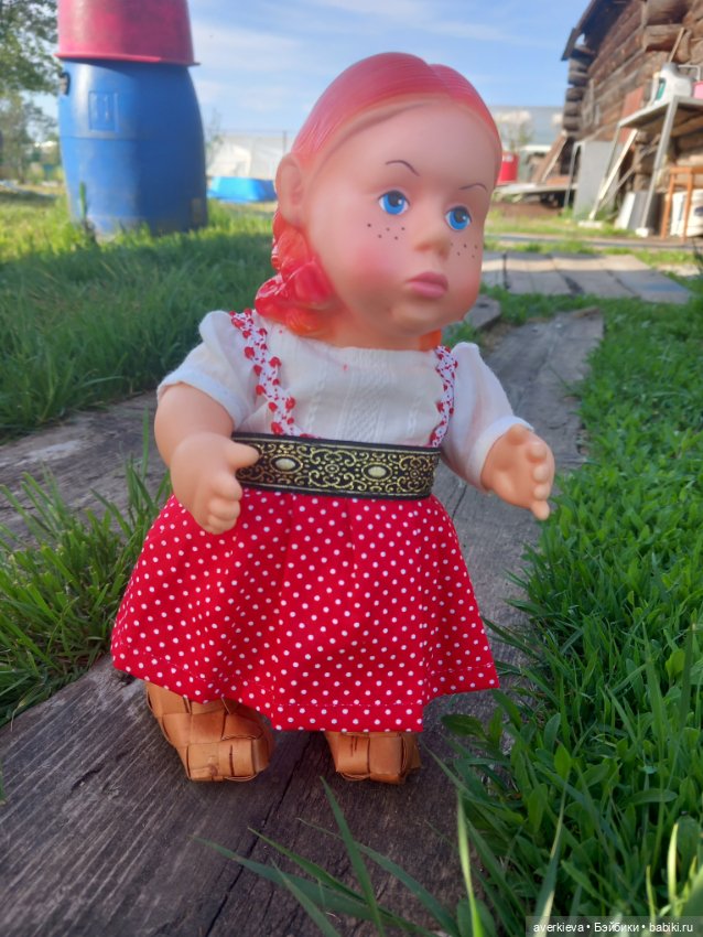Как Серафима баню топила — Российские куклы Весна (фото 4)