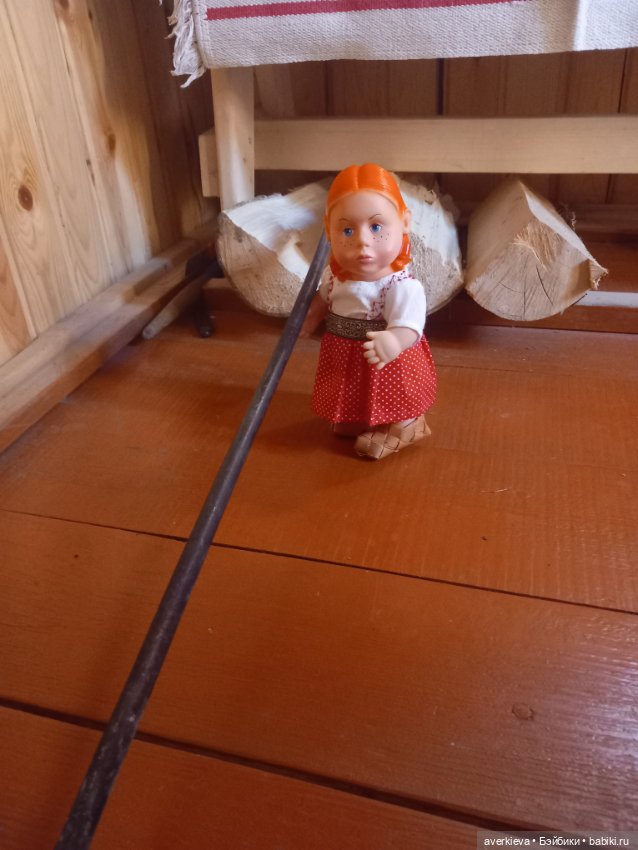 Как Серафима баню топила — Российские куклы Весна (фото 8)