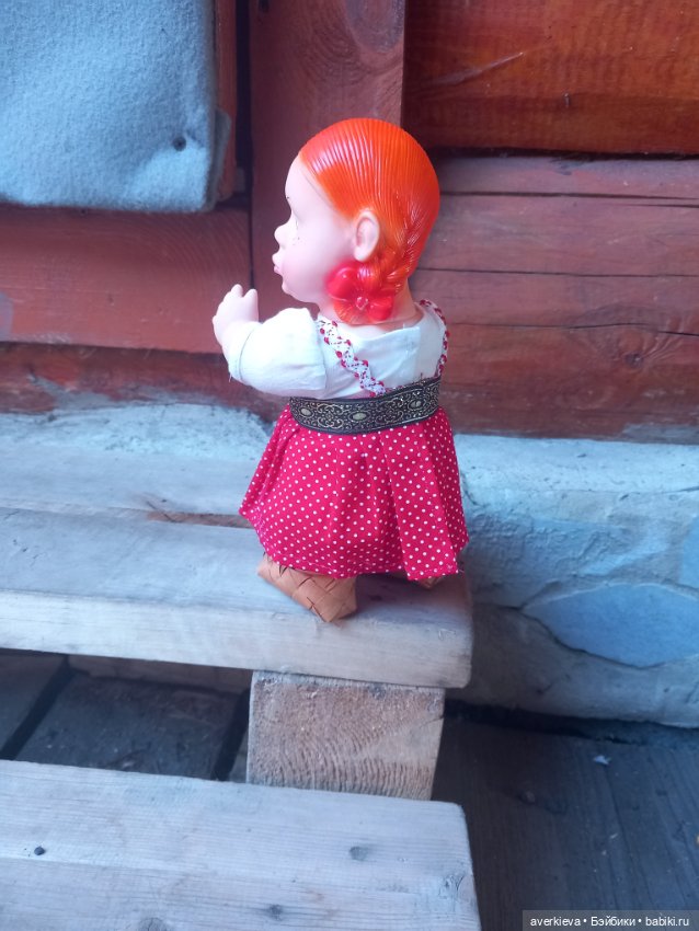 Как Серафима баню топила — Российские куклы Весна (фото 5)