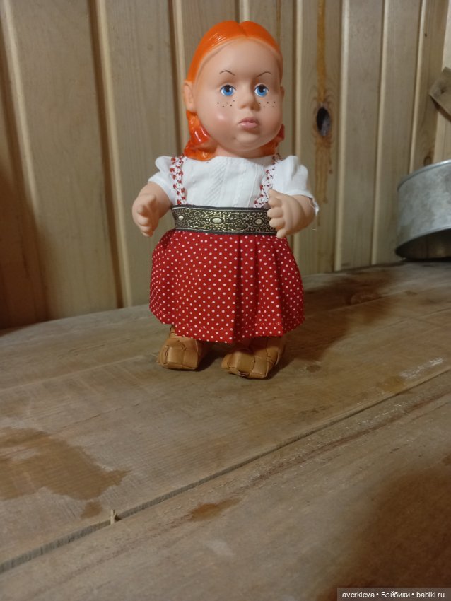 Как Серафима баню топила — Российские куклы Весна