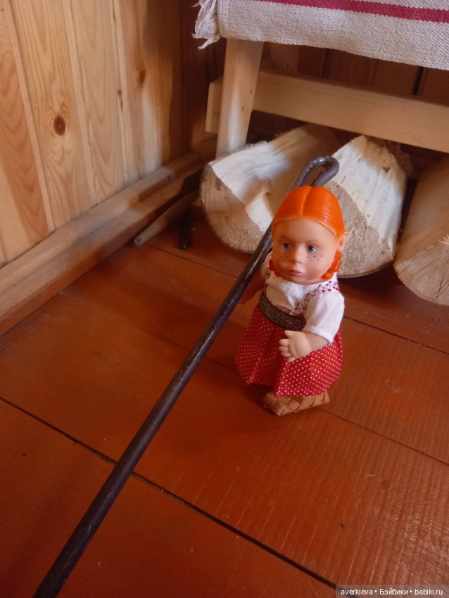 Как Серафима баню топила — Российские куклы Весна (фото 9)