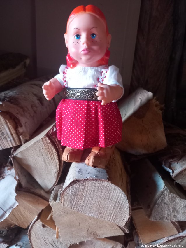 Как Серафима баню топила — Российские куклы Весна (фото 2)
