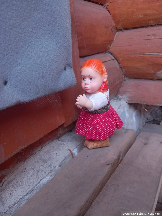 Как Серафима баню топила — Российские куклы Весна (фото 6)