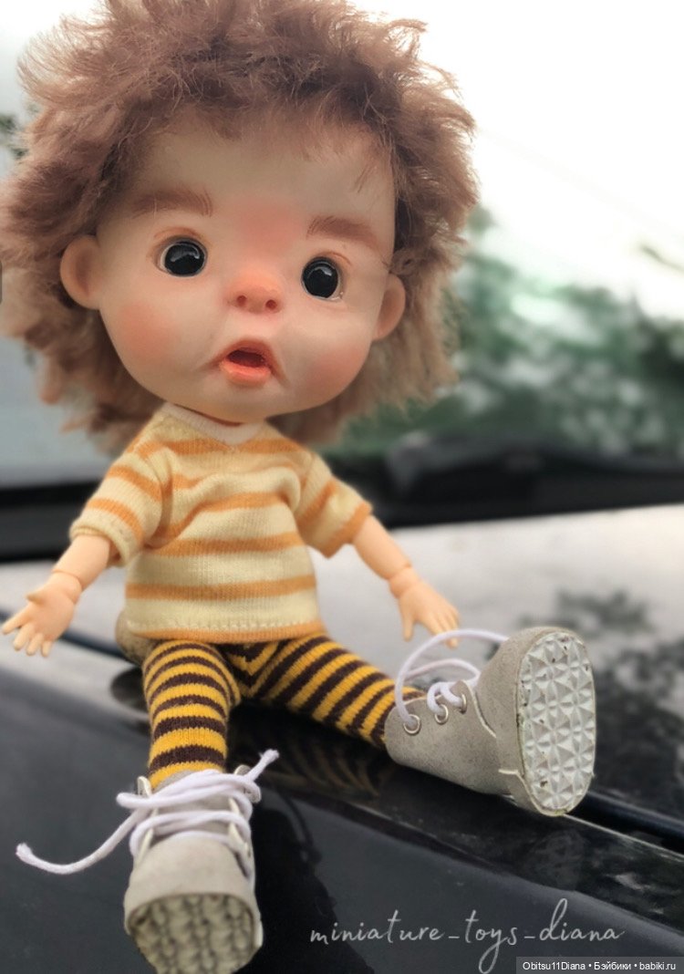 Сладкий малыш обитсу 11 — Куклы и тела Obitsu 11 (Ob11): гибриды (фото 5)