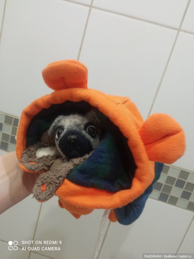 Чудесные щеночки ручная работа - Мопсик и Корги (фото 8)