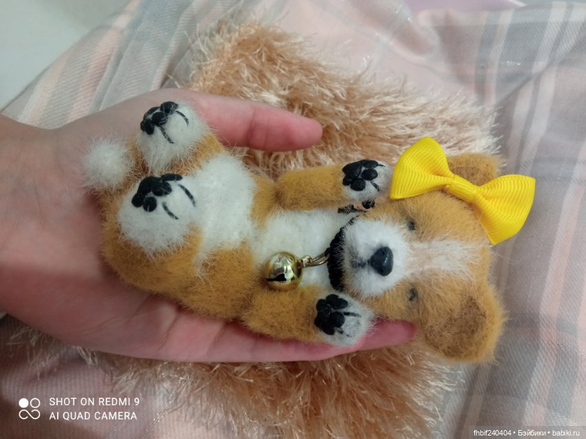 Чудесные щеночки ручная работа - Мопсик и Корги