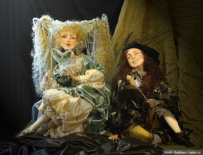 Куклы Елены Михайловой — Необычные и смешные авторские куклы: гротеск