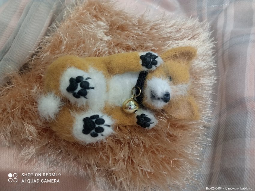 Чудесные щеночки ручная работа - Мопсик и Корги