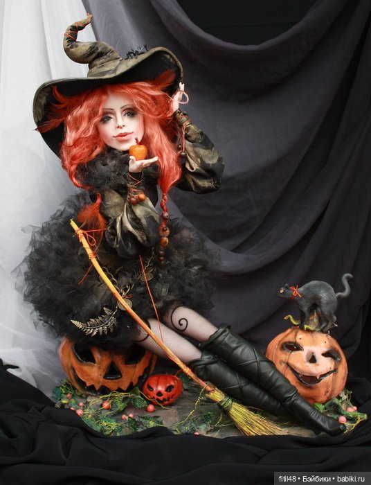 Куклы Елены Михайловой — Необычные и смешные авторские куклы: гротеск (фото 7)