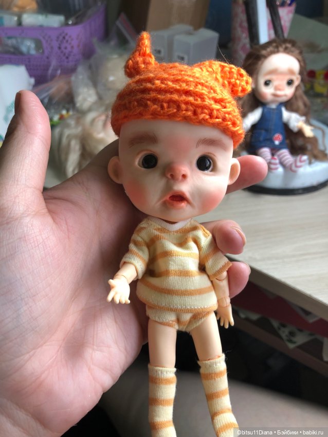 Сладкий малыш обитсу 11 — Куклы и тела Obitsu 11 (Ob11): гибриды (фото 6)