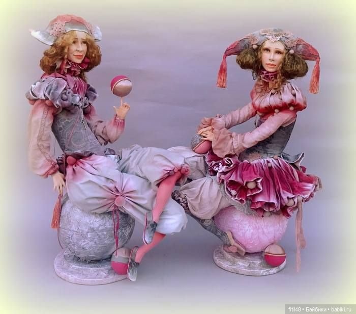 Куклы Елены Михайловой — Необычные и смешные авторские куклы: гротеск