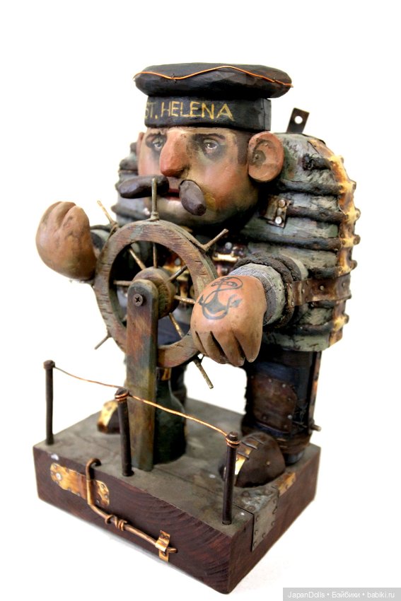 Рулевой на выставке "Куклы с характером. Перезагрузка"