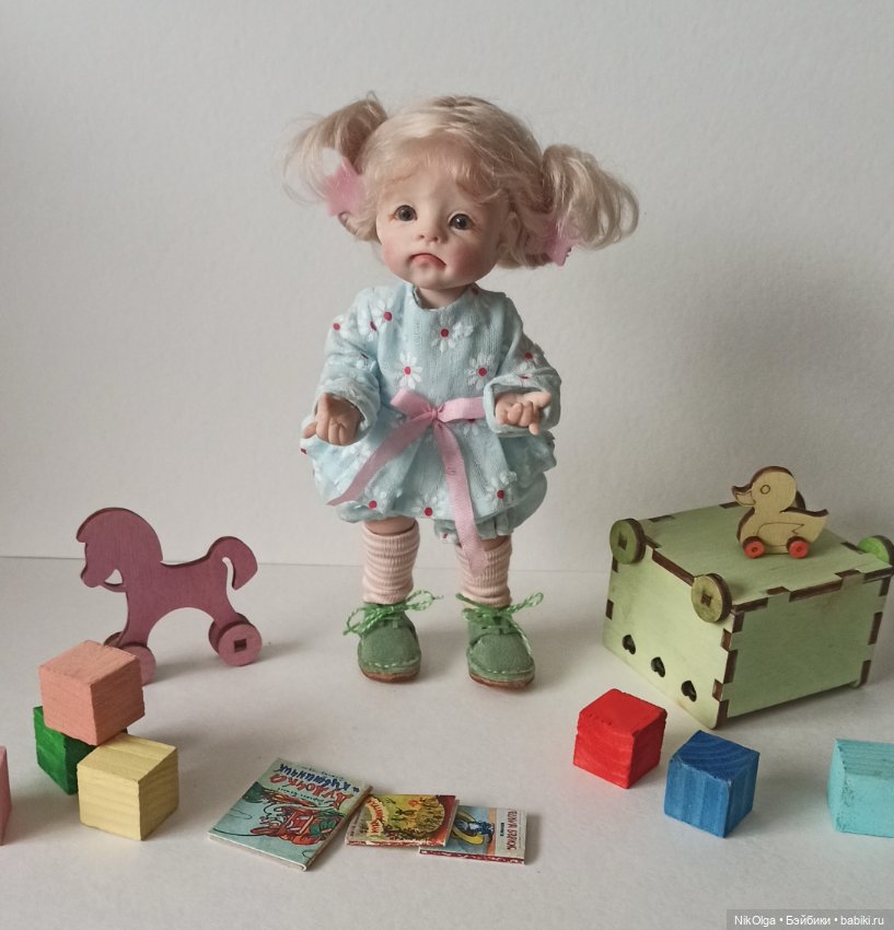 Новая куколка - Печалька — Авторские шарнирные куклы своими руками: лепка (фото 4)