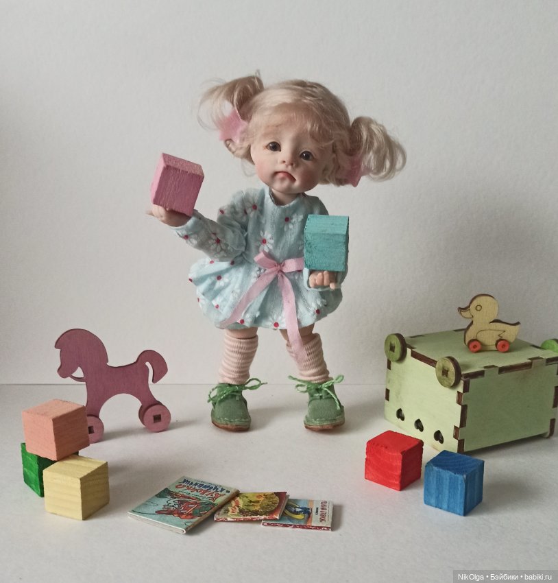 Новая куколка - Печалька — Авторские шарнирные куклы своими руками: лепка (фото 8)