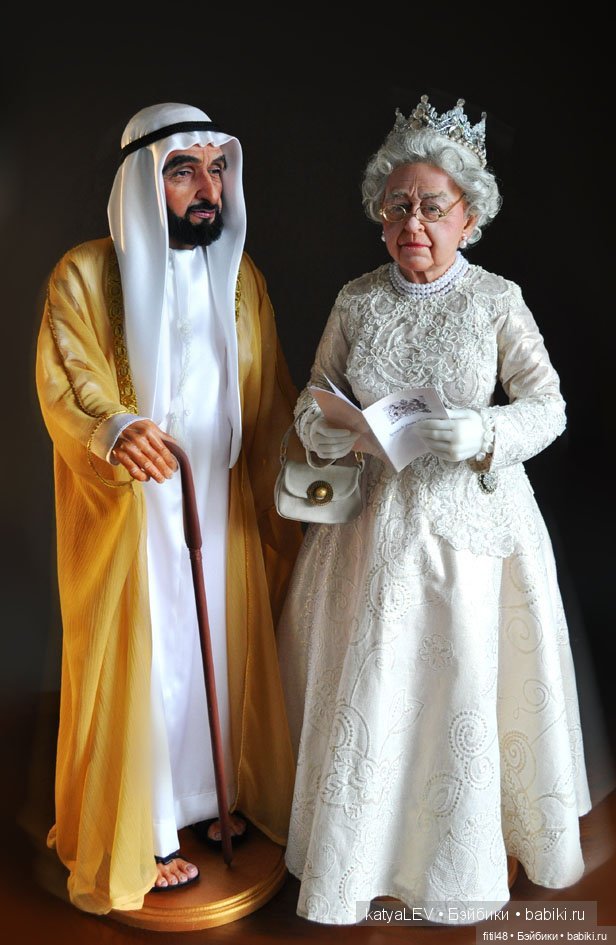 Знаменитости и их копии. Авторские портретные куклы Елены Тимкаевой (фото 4)