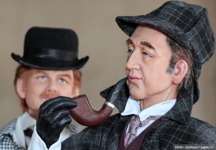 Знаменитости и их копии. Авторские портретные куклы Елены Тимкаевой