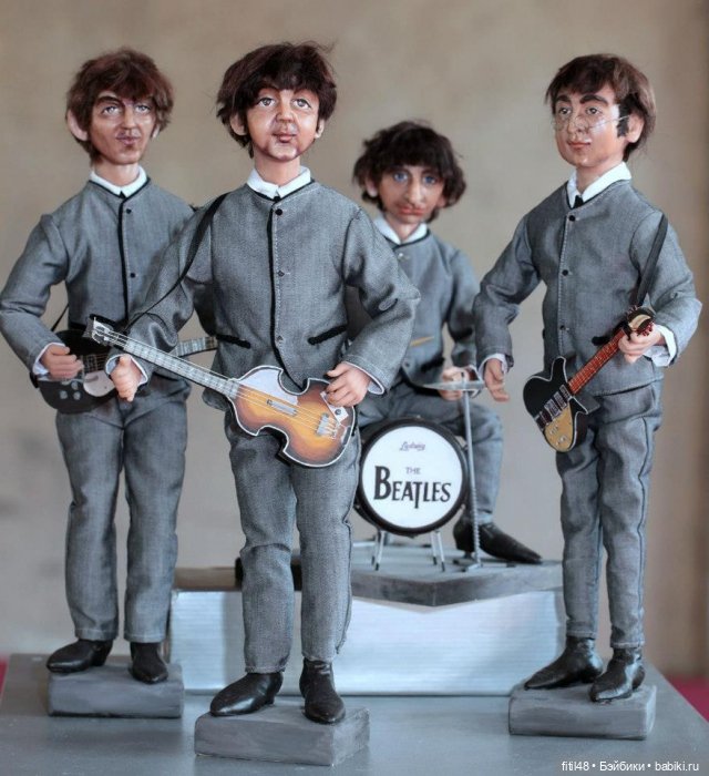 Знаменитости и их копии. Авторские портретные куклы Елены Тимкаевой