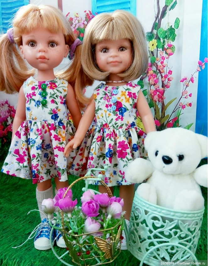 Две подружки-хохотушки — Куклы Paola Reina (Паола Рейна): новинки