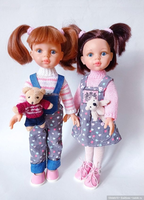 Две подружки-хохотушки — Куклы Paola Reina (Паола Рейна): новинки