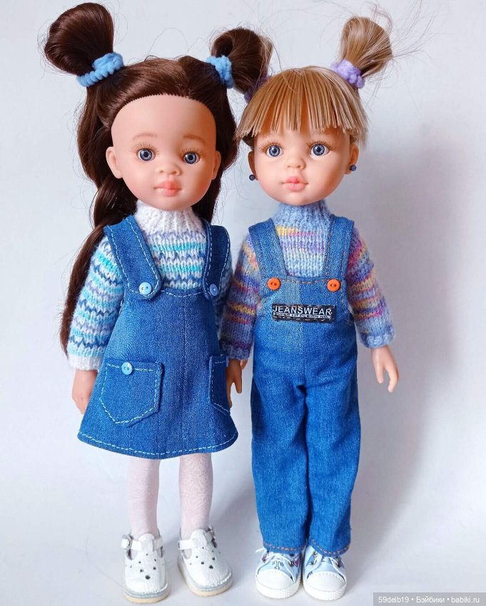 Две подружки-хохотушки — Куклы Paola Reina (Паола Рейна): новинки