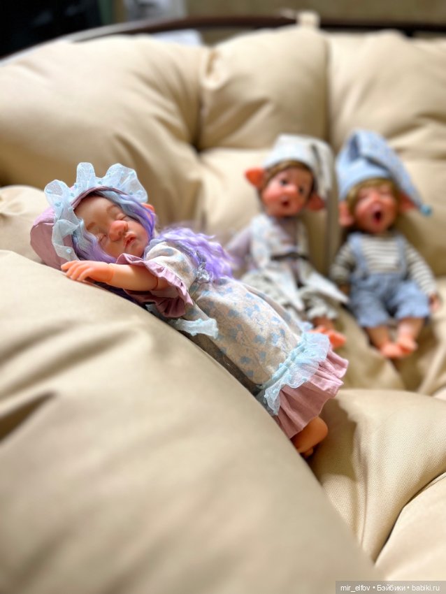 Эльфы Сони — Авторские шарнирные куклы своими руками: лепка (фото 8)