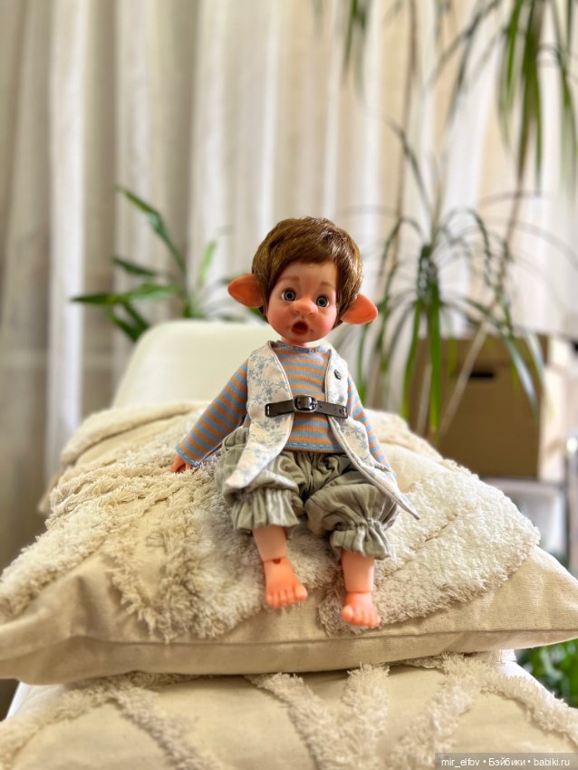 Эльфы Сони — Авторские шарнирные куклы своими руками: лепка (фото 3)