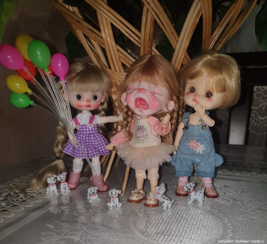 С днем защиты детей — Куклы и тела Obitsu 11 (Ob11): гибриды (фото 2)