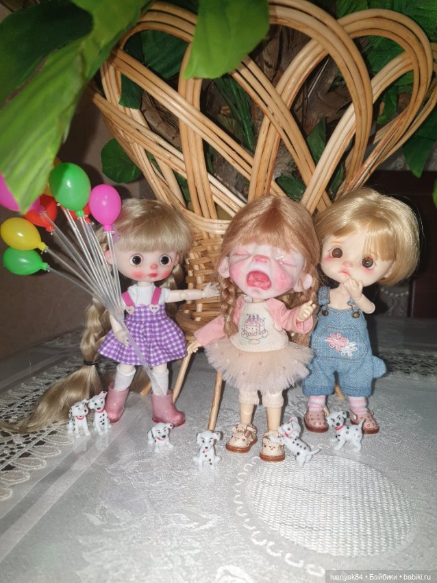 С днем защиты детей — Куклы и тела Obitsu 11 (Ob11): гибриды (фото 3)