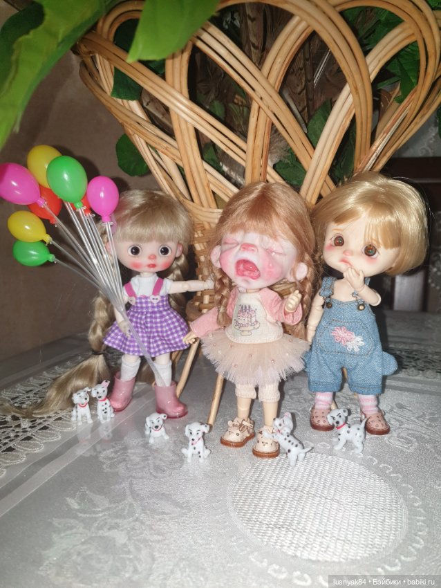 С днем защиты детей — Куклы и тела Obitsu 11 (Ob11): гибриды (фото 4)
