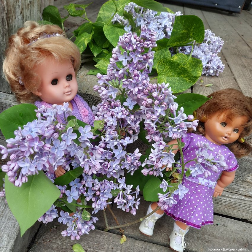 Немного сиреневого💜 — Винтажные куклы ГДР (Немки): Бигги (фото 4)
