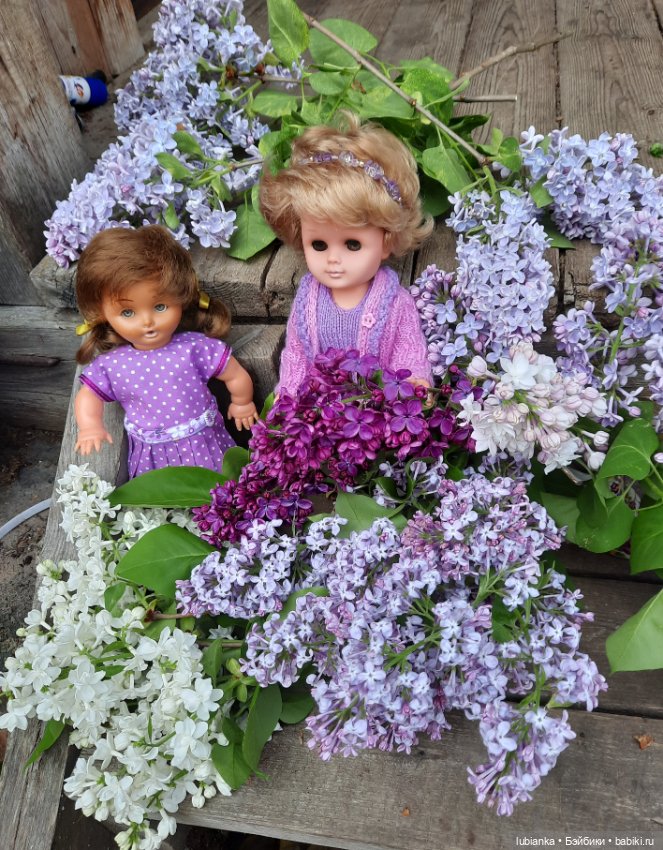 Немного сиреневого💜 — Винтажные куклы ГДР (Немки): Бигги