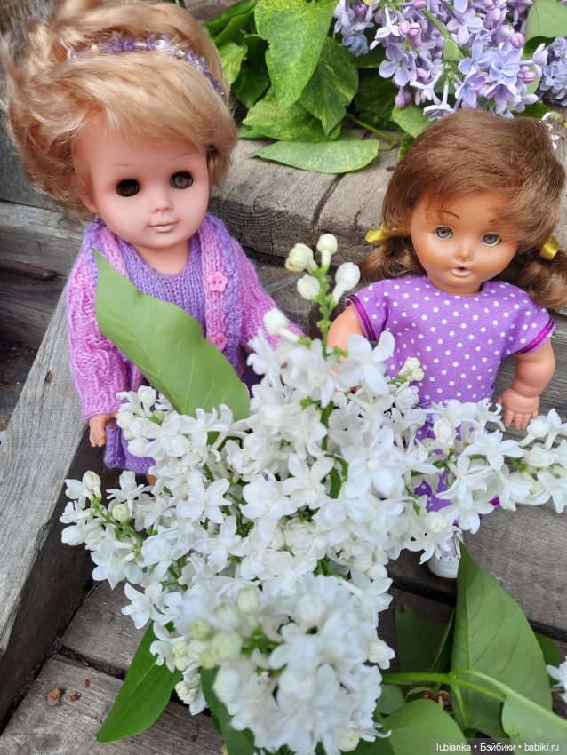 Немного сиреневого💜 — Винтажные куклы ГДР (Немки): Бигги (фото 8)