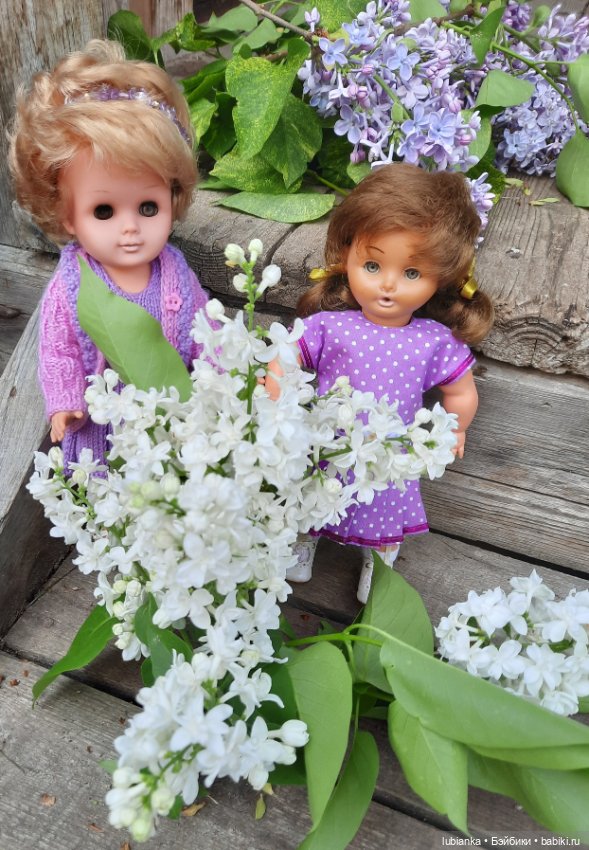 Немного сиреневого💜 — Винтажные куклы ГДР (Немки): Бигги (фото 6)
