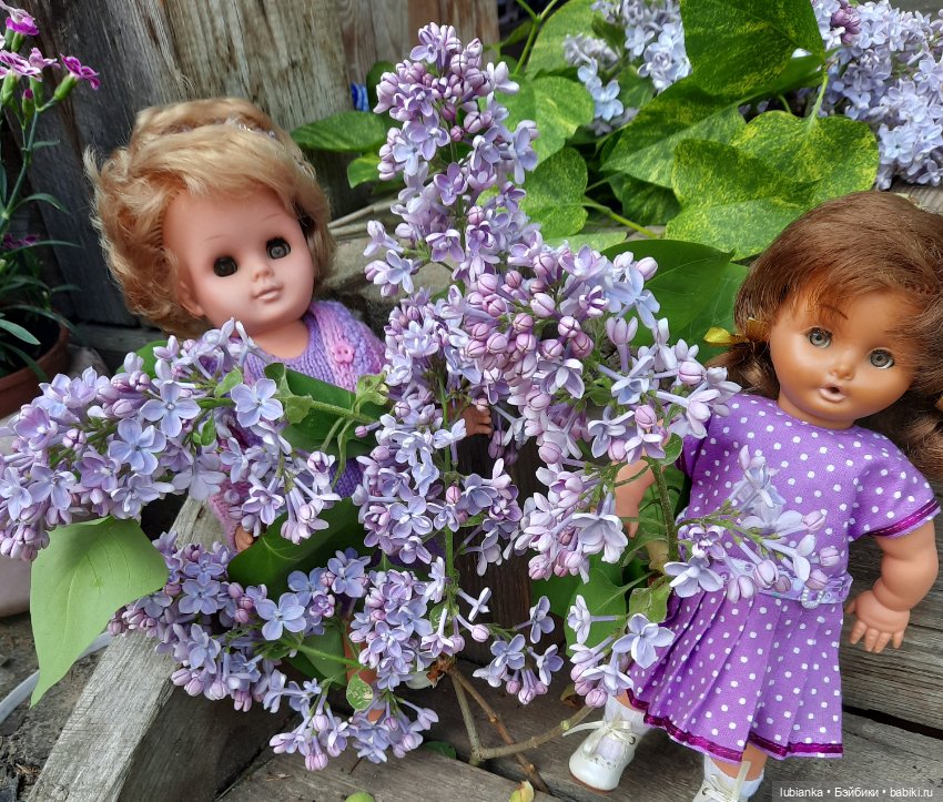 Немного сиреневого💜 — Винтажные куклы ГДР (Немки): Бигги (фото 5)