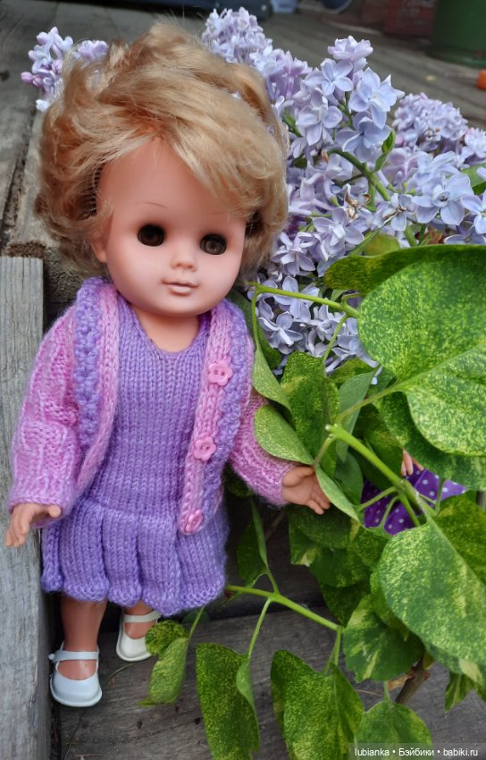 Немного сиреневого💜 — Винтажные куклы ГДР (Немки): Бигги (фото 2)