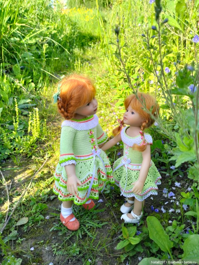 Майские прогулки с Плюшечками, часть 3. Аптекарский огород. Селин и Карли от Heidi Plusczok