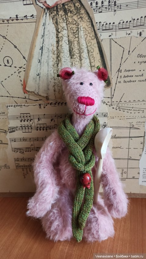 Пускай розовый медведь будет на детей смотреть (фото 4)