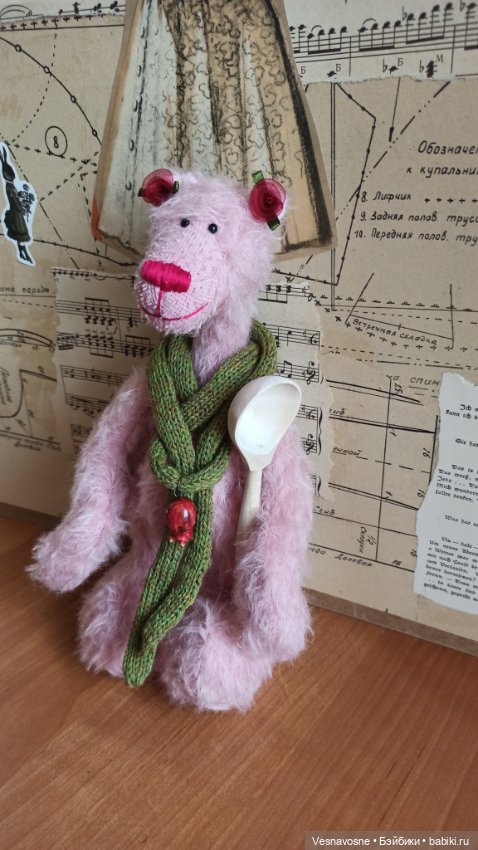 Пускай розовый медведь будет на детей смотреть (фото 6)