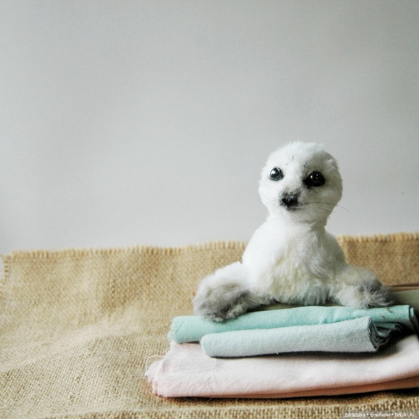 Первый блинчик нерпа — Авторские мишки Тедди и друзья: фото (фото 3)