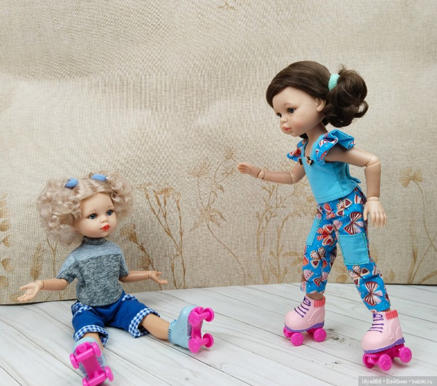 Мы на роликах катались — Куклы Paola Reina (Паола Рейна): новинки