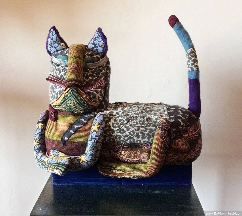 Текстильные скульптуры от французской художницы-самоучки Caroll Bertin (фото 4)