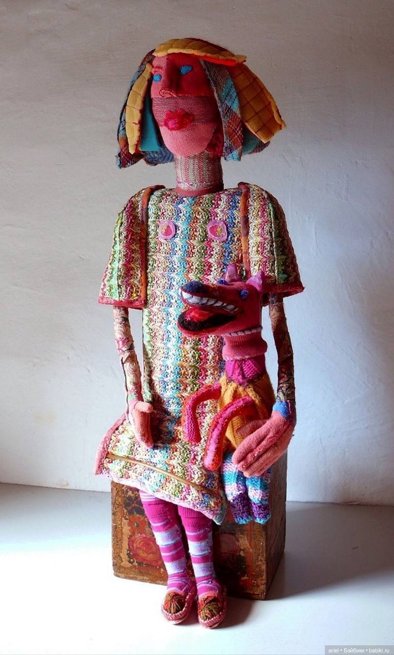 Текстильные скульптуры от французской художницы-самоучки Caroll Bertin (фото 7)